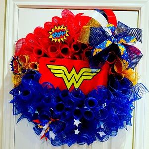 Wonder Woman wreath
